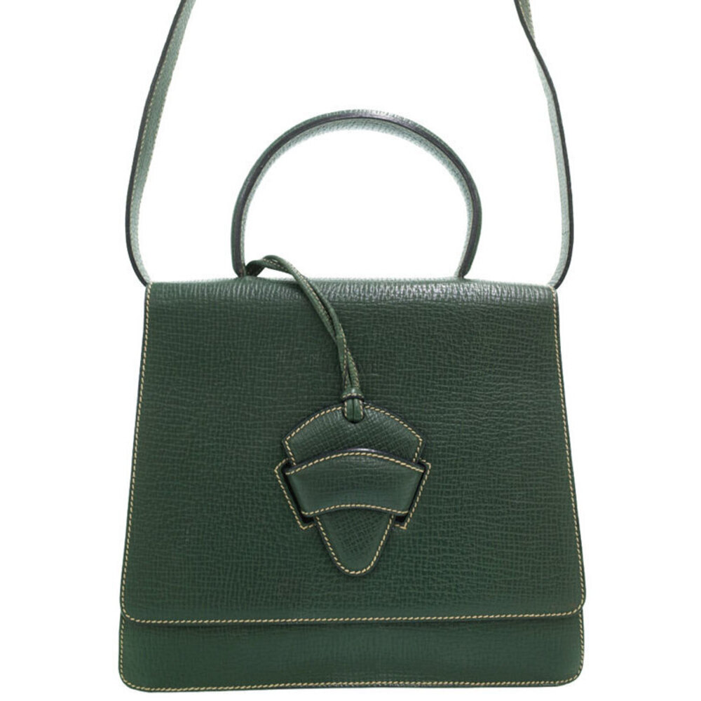 LOEWE Barcelona 2way Handbag Leather Shoulder Bag
